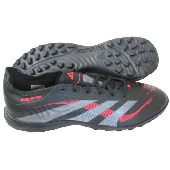 Adidas Men's Predator League Turf Soccer Football Cleats Black Red Sizes NIB - Picture 2 of 5